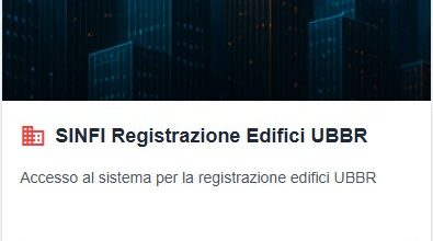 Disponibile il nuovo servizio SINFI di registrazione degli edifici Ultra Broadband Ready (UBBR)